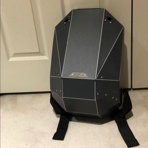SOLID GRAY shell backpack